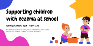 Supporting children with eczema at school