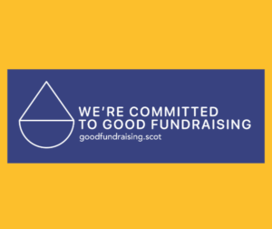 two kids at fundraiser